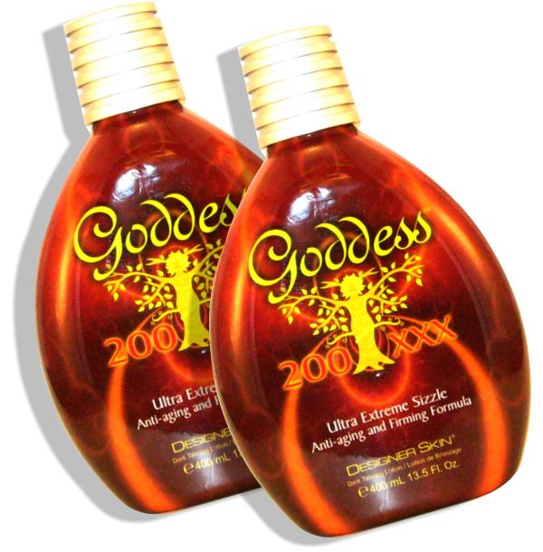 TWO Designer Skin GODDESS Tanning Bed Lotion HOT 895531000304  